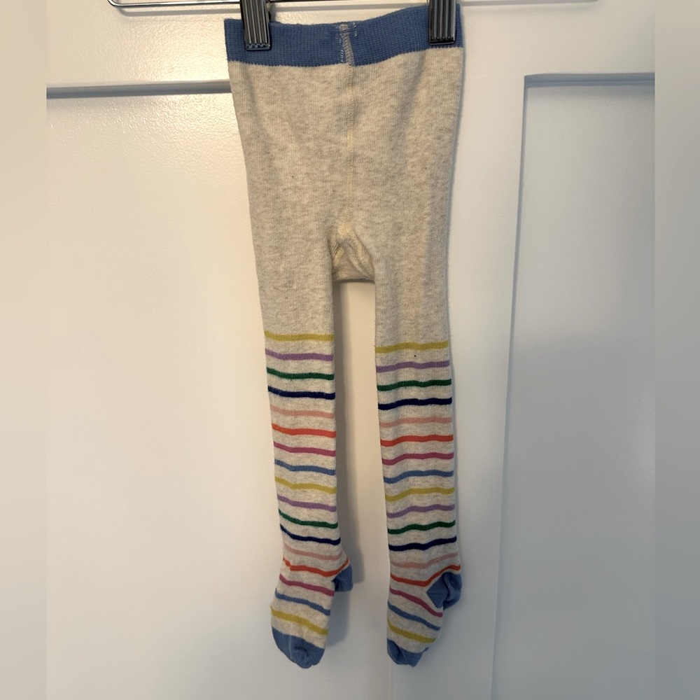 Baby Boden Multicolor Striped Tights 18-24 Months